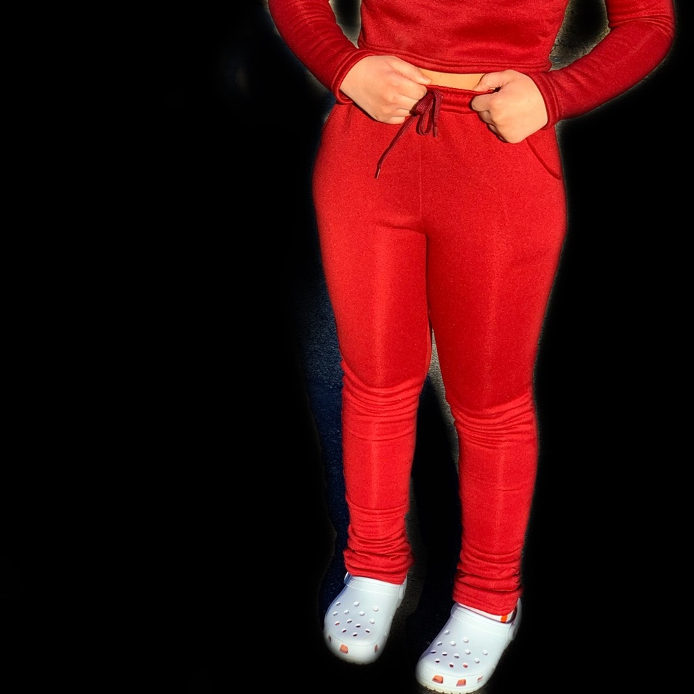 Premium Cotton Stacked Pants